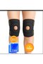 Quanzhou Medical Knee Brace for Meniscus Patella Ligament Supported Knee Brace with Thermogel 1 Pair / Black - 7