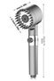 Mey Import ®   Massage-Effective Shower Head New Generation Multi-Functional Adjustable Filtered Shower Head - 5