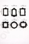 Black Mini Frames Set of 6 – Valentine's Day Gift with the Concept of Museum of Us Mini Museum - 2