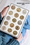 4 Sheets of Seal/Stamp-Like Stickers Suitable for Bullet Journal/Agenda/Notebook - 4