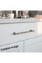 Drawer Handle 160 mm Antique Yellow Stylish Classic Furniture Handle Cabinet Door Drawer Compatible - 4