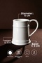 Pure Tankard Set of 4 Pure White Porcelain 230 ml Mugs - 2