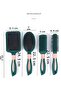 4 Pcs Hair Brush Set, Brush Comb Set for Men and Women Wet Dry Soft Set - 5
