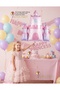 Pink Castle Foil Balloon - Princess Themed Birthday Castle Balloon - 1 Piece - 2