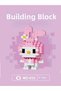Bricks Melody Kitty Family Character Figure 3D Jigsaw Puzzle Building Toys