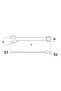 - Articulated Ratchet Combination Wrench 142Sn 19 - 2