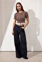 Vizon Dantel Detaylı Fitilli Triko Bluz TWOSS26BZ00177 - 4