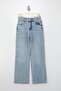 Açık Mavi More Sustainable YUMUŞACIK Tencel Karışımlı Yüksek Bel Wide Leg Jeans TWOSS26JE00137 - 5