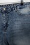 Mavi*001 High Waist Destroyed 100% Cotton Non-Stretch Plus Size Denim Shorts & Bermuda Tbbss22Sr0165 - 14