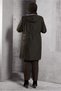 Hooded Plus Size Trench Coat 10918 - 3