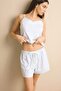 Ultra Soft Regular Fit Striped Shorts Pajama Bottoms F6991Ax26Sp - 4