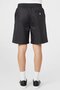 Men Brand Logo Basic Shorts, Black - 2