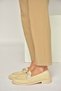 Y330722104 Beige Knitwear Fabric Buckle Detailed Casual Women's Shoes - 4