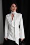 Waist-Fitted Belt-Detail Premium Design Blazer Jacket - 2