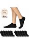 Pack of 10 Cotton Stitch-Free Combed Cotton Women's Men's Booties Socks