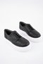 Boy's Black High Sole Lightweight Soft Anatomical Lace-up Oxford Shoes - 3