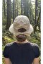 Women's Wide Brim Open Top Zip Visor Sun Hat Brim Beach Hat - 3