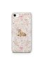 حافظة هاتف شفافة متوافقة مع iPhone 6 Plus / 6s Plus بنمط غزال وفيونكة