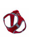 Air Woven Reflector Small Breed Dog Chest Collar Large Red 42-48 cm - 4