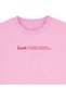 Lovè - Boxed Fit Women's T-Shirt Pink C590 - 3