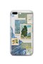 iPhone 7 Plus / 8 Plus Compatible Van Gogh Patterned Transparent Phone Case