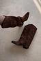 Seul Brown Genuine Leather Boots - 5