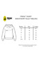Oversized Black Hooded Wraith Sweatshirt Unisex – 3 Thread Ş Fleece-Lined Thick Fleece - 7