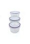 Screw Sealed Storage Container Set of 3 (0.25l + 0.50l + 0.70l) - 2
