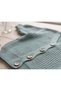 Wooden Button Detailed Winter Unisex Knitwear Oversize Baby Kids Cardigan (0-5 Years Old) - 3
