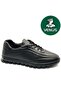 Ruff Genuine Leather Orthopedic Women's Casual Shoes Black