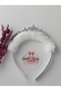 Sparkling Starry White Plush Girl's Crown, Princess Girl's Crown - 6