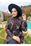 Tassel chain patterned hijab swimwear - 4