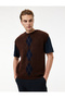 Crew Neck Diamond Patterned Sleeveless Knit Sweater - 2