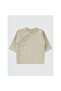 3-Piece Basic Bodysuit Sets - Beige - 6