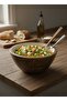 Mango Wood 15X15X8 cm Bowl, Bow Bowl Presentation Bowl - 3