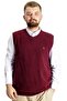 Mode XL Large Size Men's Suede Vanize Thessaloniki 20547 Plum - 5