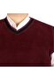Mode XL Large Size Men's Suede Vanize Thessaloniki 20547 Plum - 4