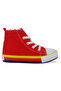 Tinna Lace-Up Boys' High-Rise Linen Sneakers - 4