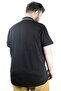 Mode XL Large Size t Shirt Polo Lycra Single Jersey Embroidery 21554 Black - 3