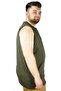 Mode XL Large Size Men's Basic Undershirt 20004 Khaki - 5