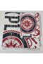 Greedo marine patterned 100% cotton duvet cover set, navy blue, single size - 2