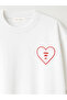 You Me Us Oversize Fit Men's T-Shirt White C101 - 3