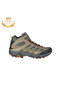 حذاء Moab 3 Mid Gore-Tex للرجال باللون الأخضر أحذية رجالية J035791