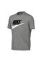 K NSW TEE FUTURA HBR - DK GREY HEATHER - 3