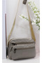 Water Resistant Fabric Women's Shoulder Bag Mink Crossbody Bag - 7