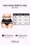 Women's Panties 5 Pack High Waist Cotton Lycra Black White Skin Color - 3