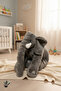 Cute Gray Large Plush Elephant – My Sleeping Companion, Soft Huggable Elephant Toy - 5