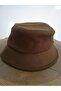 Hooded Stamped Fedora Hat K2245-12-018 - 2