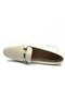 Godwit Genuine Leather Orthopedic Women's Casual Ballerina Shoes Beige - 5