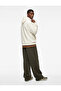 Long Sleeve Kangaroo Pocket Fleece-Lined New Year Themed Embroidered Hooded Sweatshirt - 2